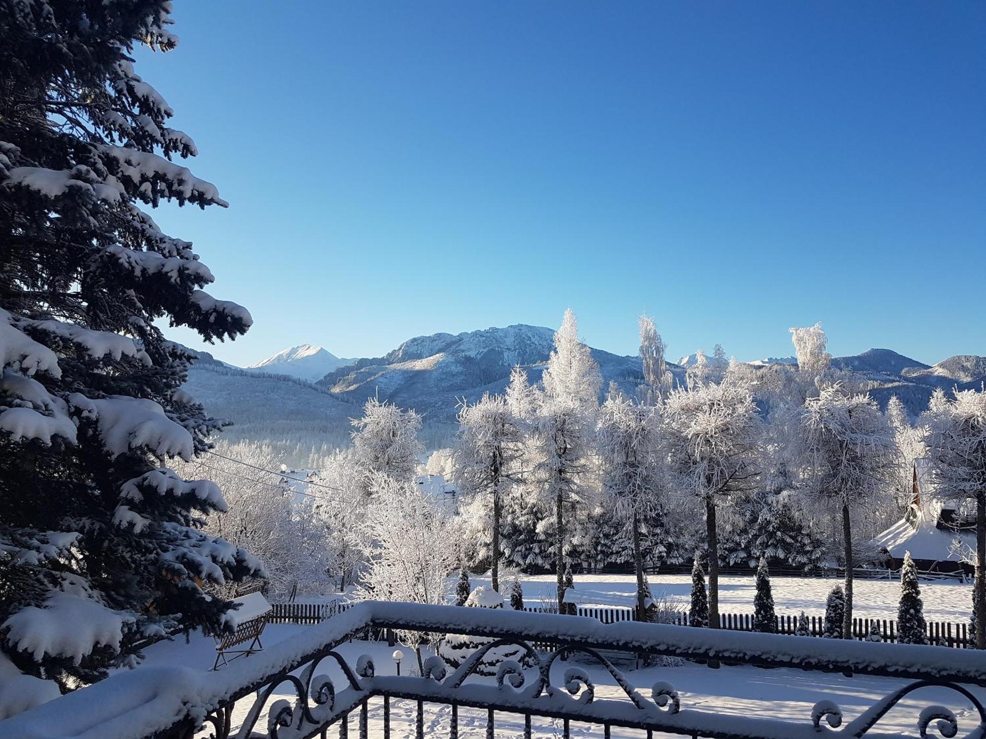 Willa U Podnoza Tatr Cztery Pory Roku Kościelisko Buitenkant foto